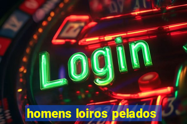 homens loiros pelados